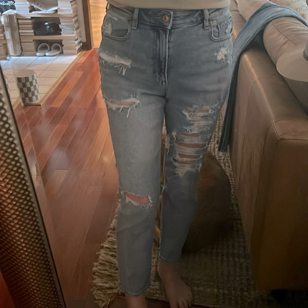 Distressed American Eagle jeans, never worn
